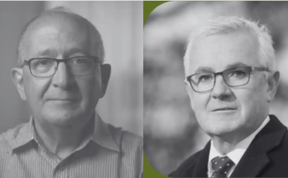 Photos of Chris Sidoti and Andrew Wilkie