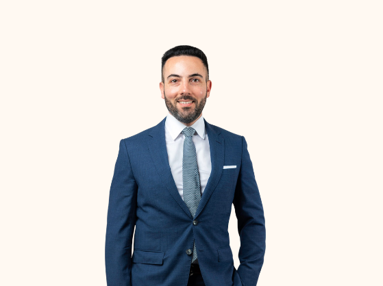 Photo of a man wearing a suit